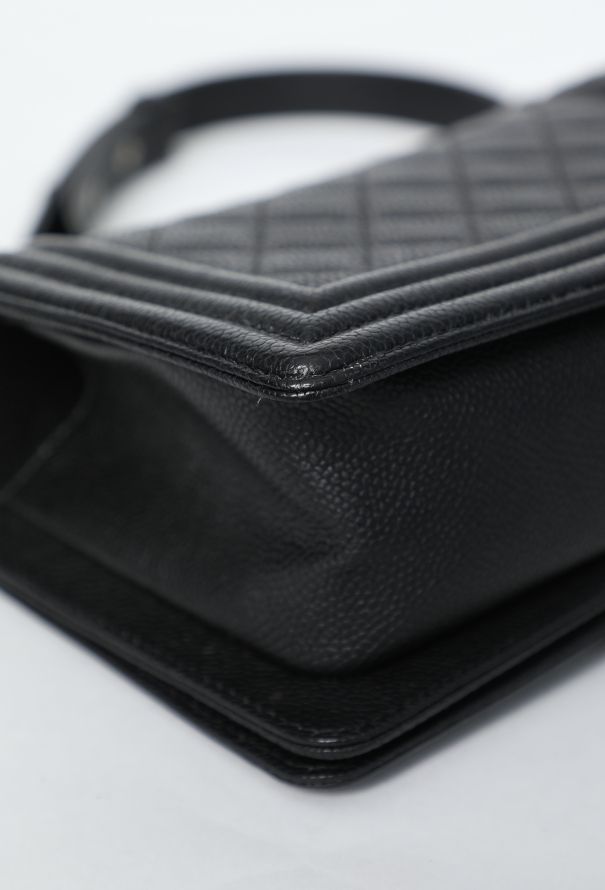 Chanel Caviar Mini Boy Bag - 8