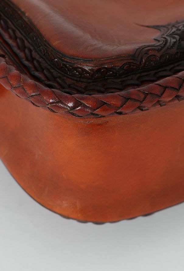 World Treasures Spanish Hand Tooled Leather Bag - 9 World Treasures Spanish Hand Tooled Leather Bag - 9