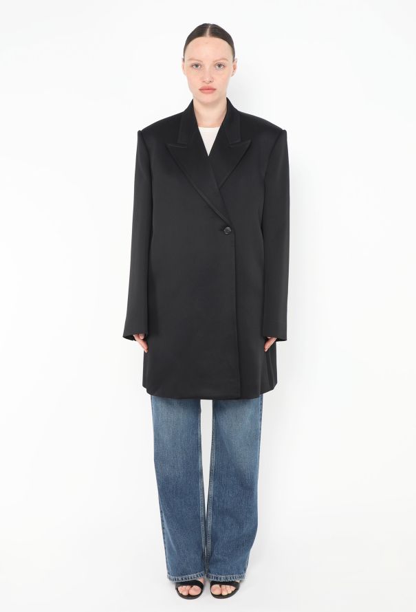 Khaite S/S 2024 Ray Oversized Tailored Coat - 7
