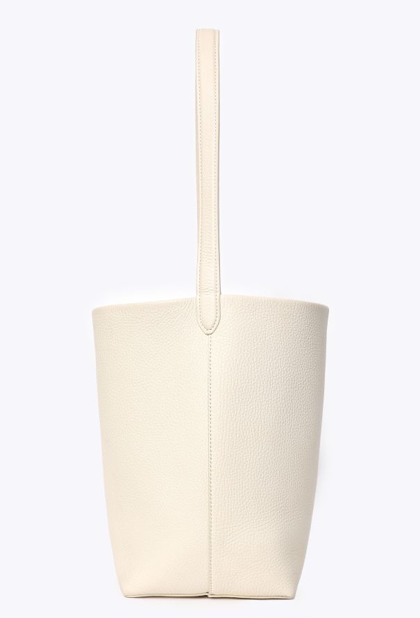 The Row White Small Park Tote Bag - 3