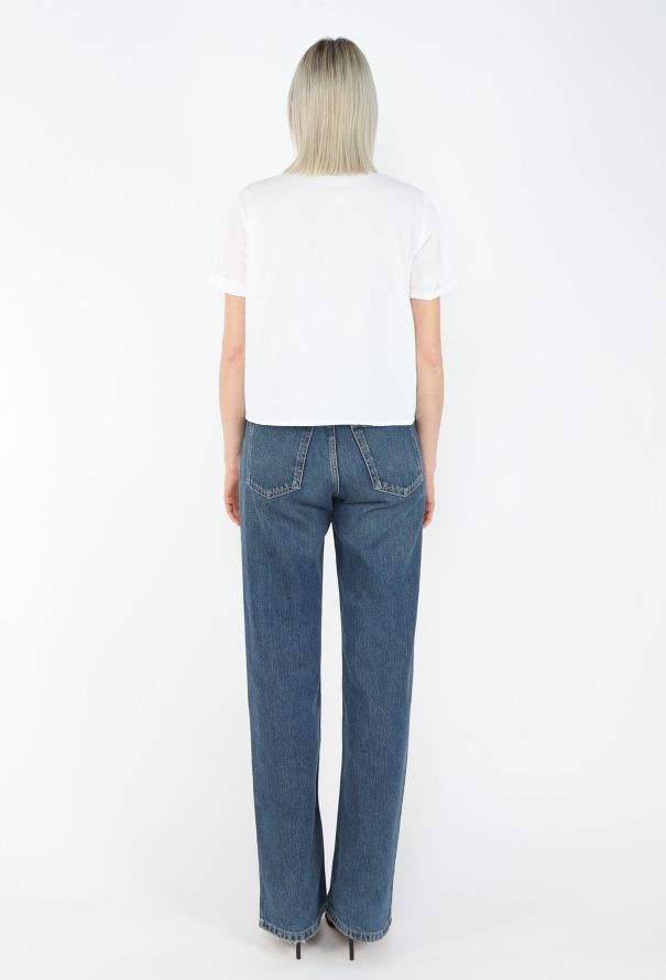 Miu Miu S/S 2025 Claudine Lace Collar Shirt - 6