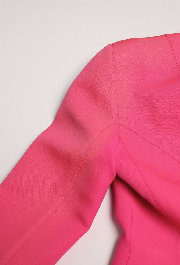 Thierry Mugler Early '90s Cinched Bowtie Jacket - 9