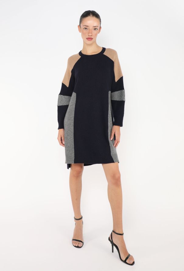Céline Pre-Fall 2010 Colorblock Knit Dress - 5