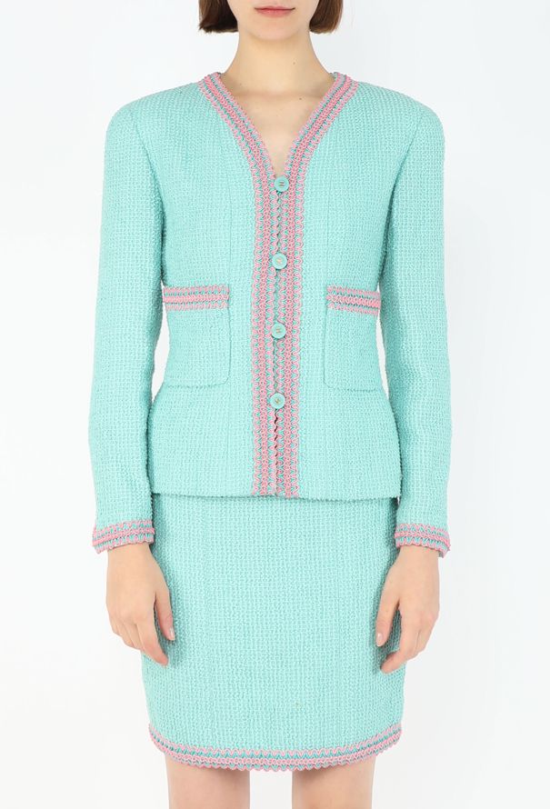 Chanel Braided Trim Tweed Ensemble, S/S 1994 - 5