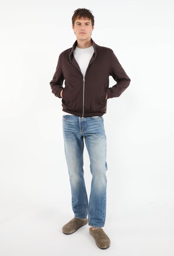 Loro Piana Windmate Cashmere Bomber Jacket - 2