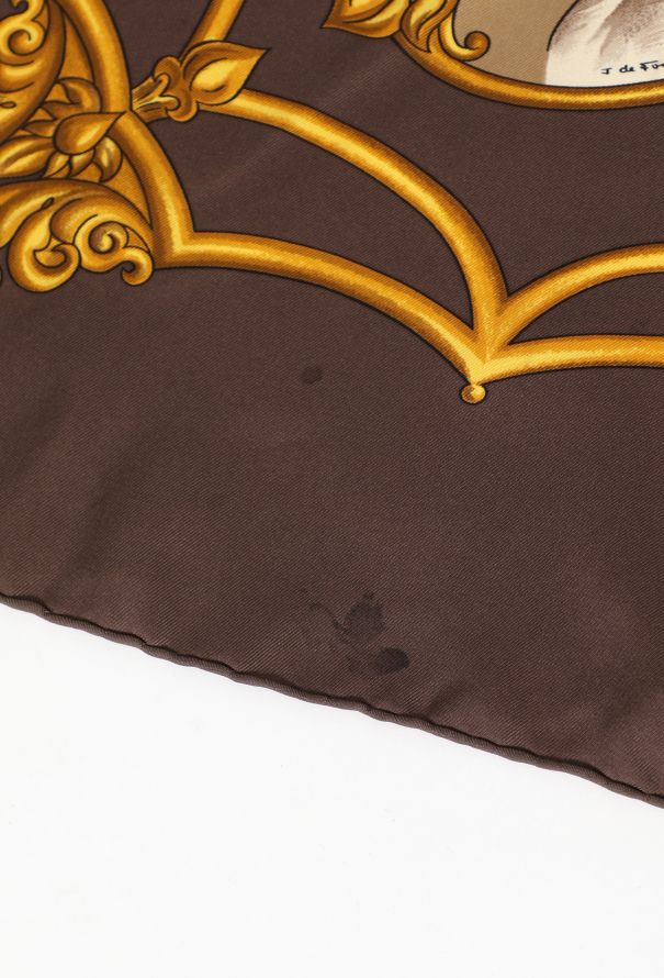 Les Chevaux des Moghols' 90cm Silk Carré | Authentic Les Chevaux des Moghols' 90cm Silk Carré | Authentic