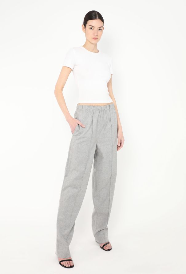 Céline Resort 2017 Felted Tapered Trousers - 4