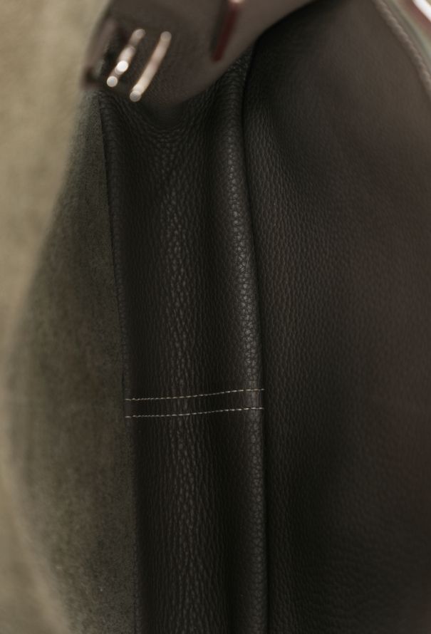 Hermès Gris Étain Taurillon Clémence Halzan 31 - 15