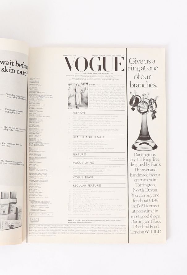 VOGUE UK 1975 David Bailey Issue Trio - 10