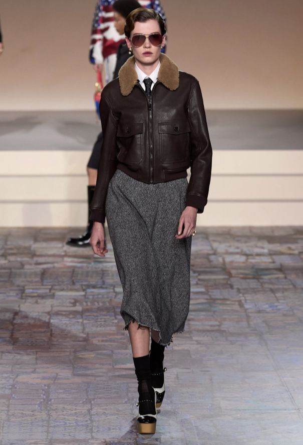 Dior Painted Leather Aviator Jacket, Pre-Fall 2024 - 3
