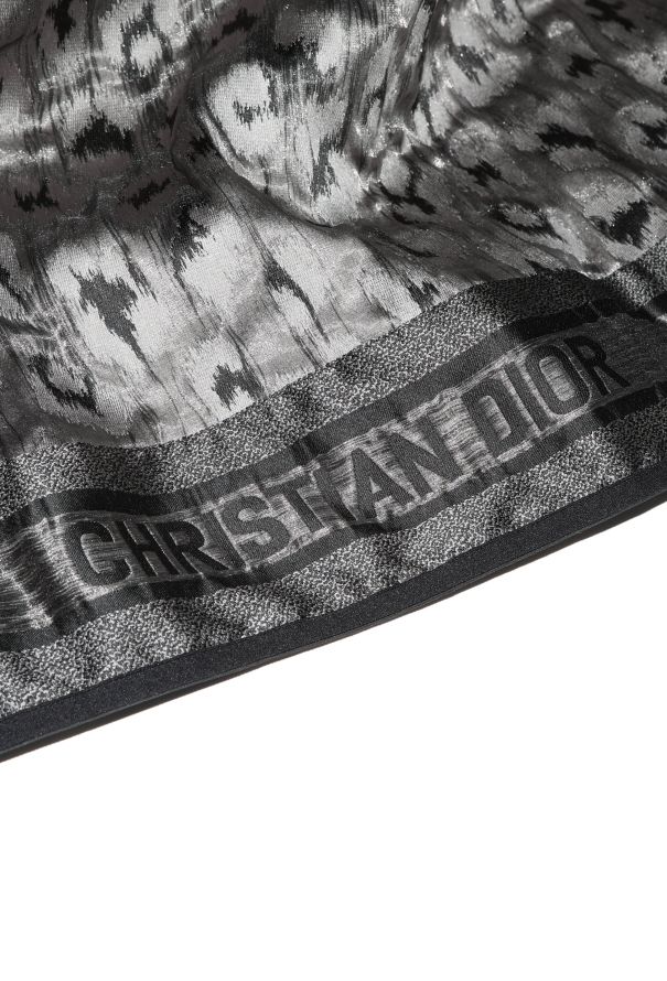 Dior Jacquard Leopard Print Trench - 10