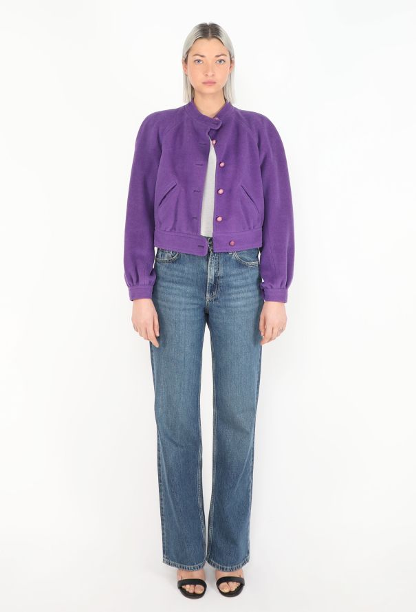 Saint Laurent RARE Haute Couture Fall 1971 Bomber Jacket - 4