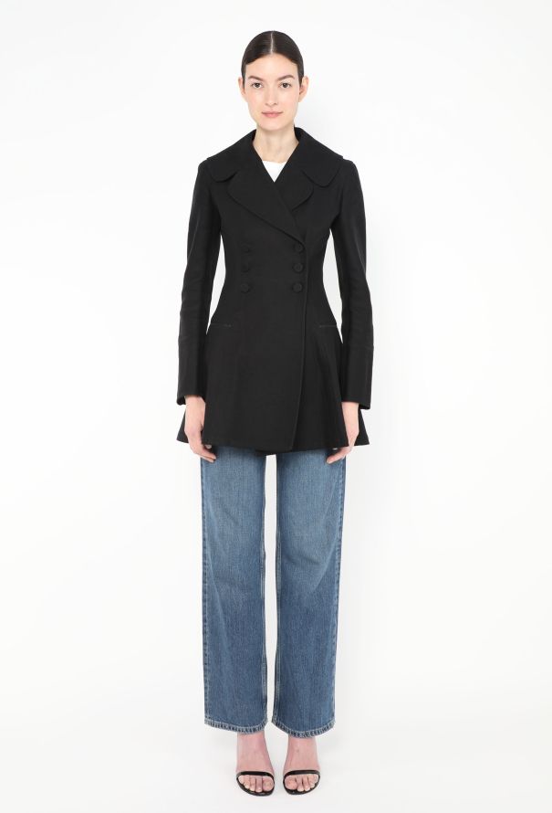 Alaïa 2010 Flared Skater Peacoat - 2