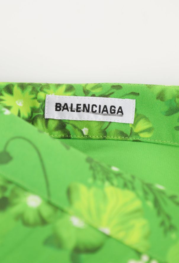 Balenciaga S/S 2020 Floral Asymmetrical Skirt - 5