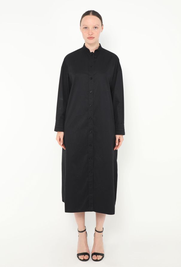Hermès Cotton Tunic Shirt Dress - 1