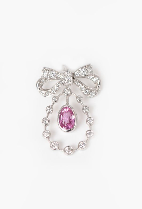 Mellerio 18k Gold, Diamond & Sapphire Marie Antoinette Earring - 1