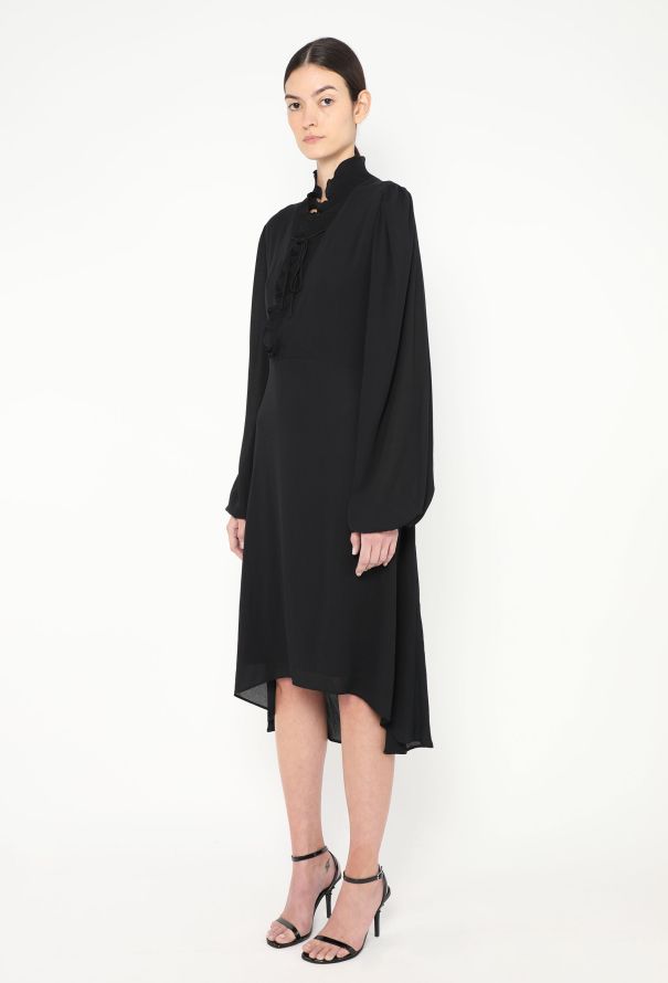 Balenciaga Resort 2017 Ruffled Crêpe Dress - 1