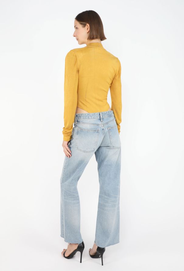 Alaïa Ribbed Jersey Bodysuit, 1990 - 4