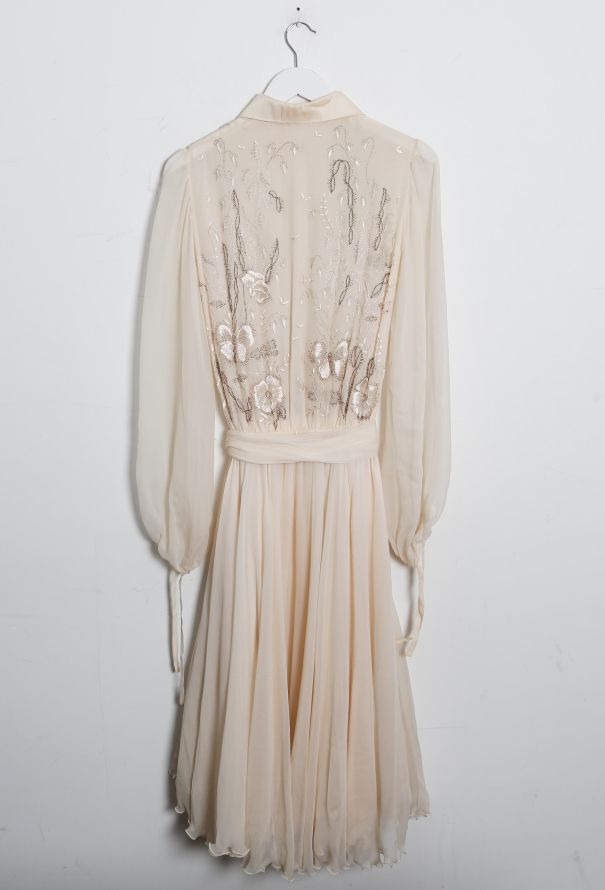 Jean-Louis Scherrer Authenticated Silk Dress