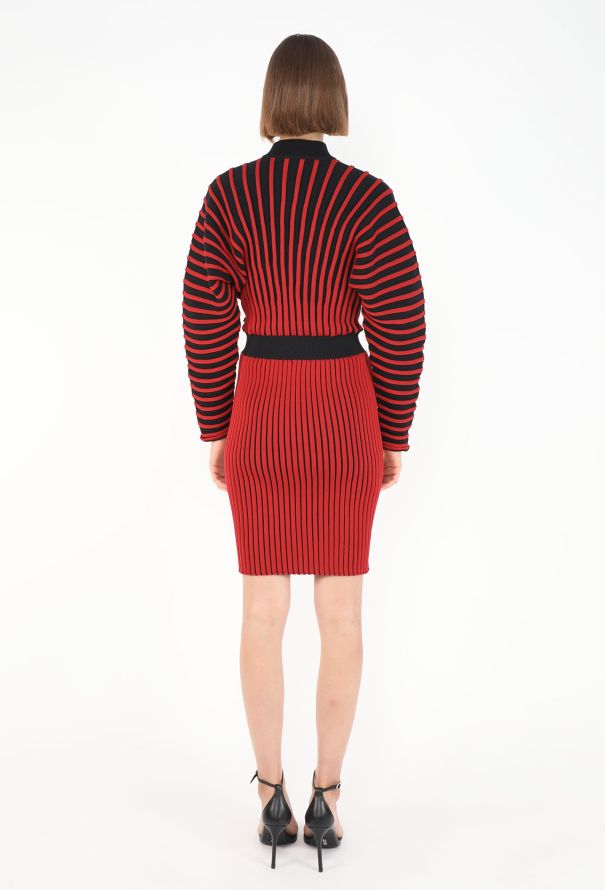 Louis Vuitton Resort 2020 Ribbed Batwing Dress - 4