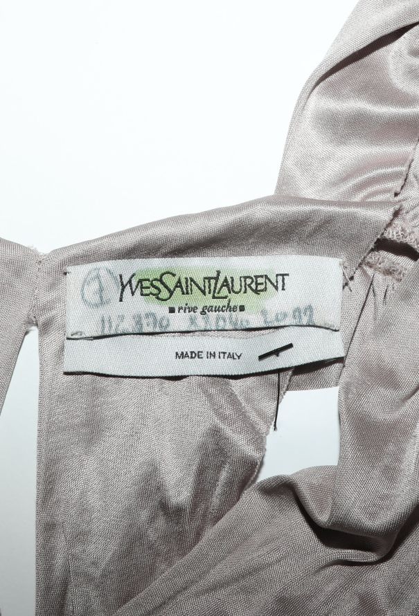 Saint Laurent Tom Ford S/S 2003 Ruched Dress - 7