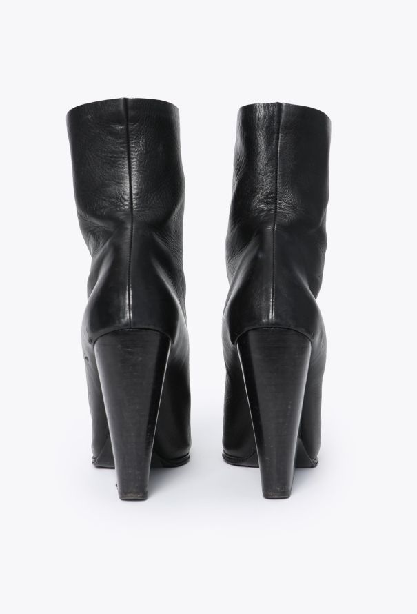 Céline F/W 2012 Nappa Zip Boots - 5