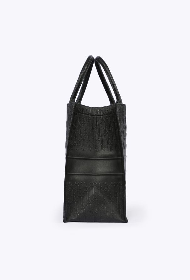 Dior Oblique Jacquard Leather Large Book Tote - 5