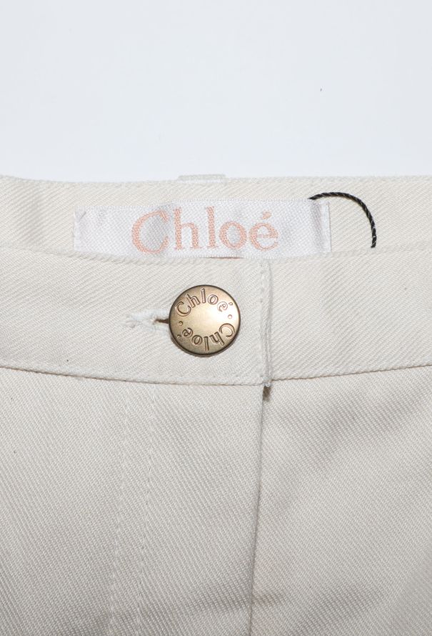 Chloé S/S 2000 Skull Frayed Jeans - 7