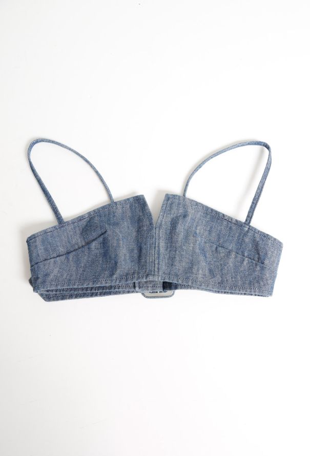 Marques Almeida S/S 2016 Denim Bralette - 2 Marques Almeida S/S 2016 Denim Bralette - 2