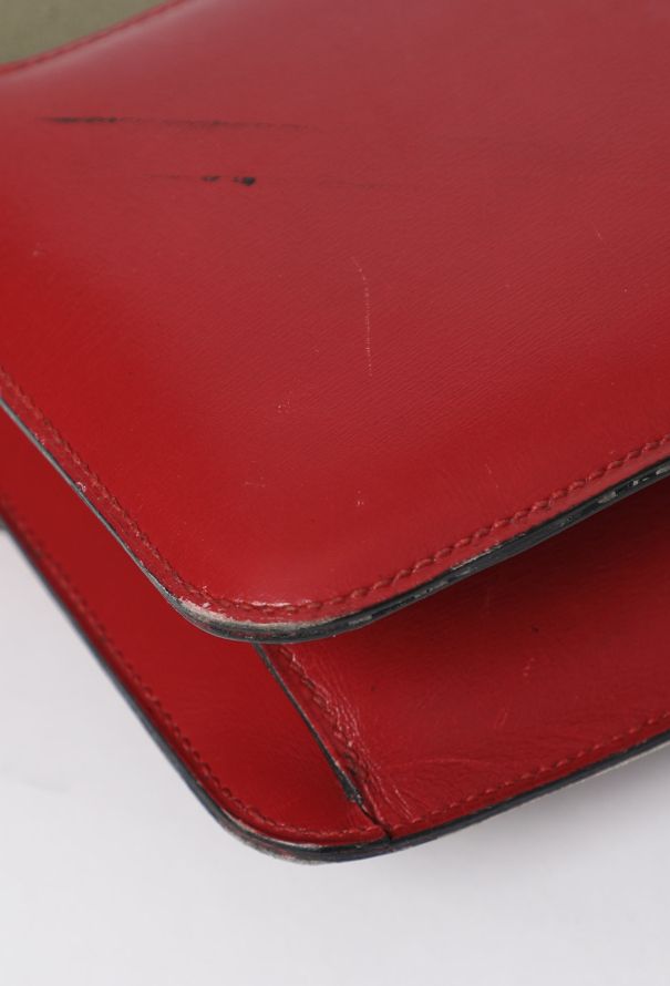 Hermès '80s Toile & Box Shoulder Bag - 9