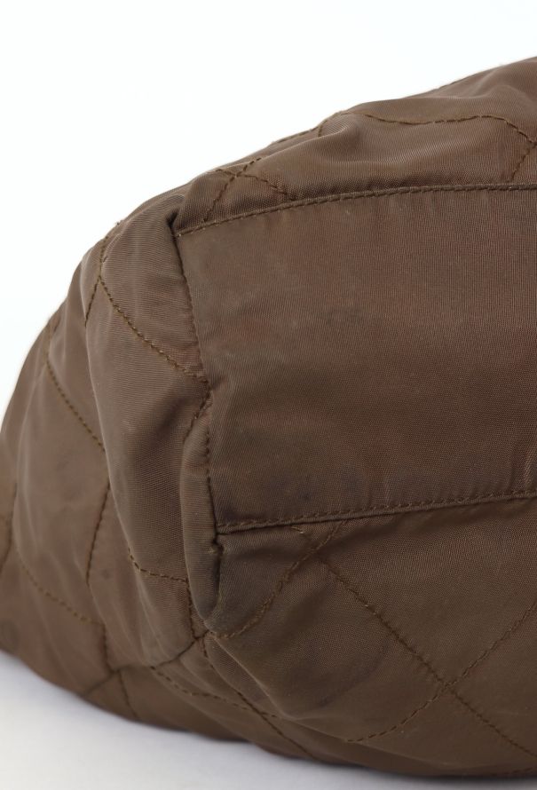 Prada 1995 Quilted Nylon Shoulder Bag - 7