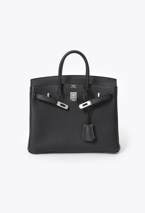 Hermès Highly Coveted Black Togo Birkin 25 - 4