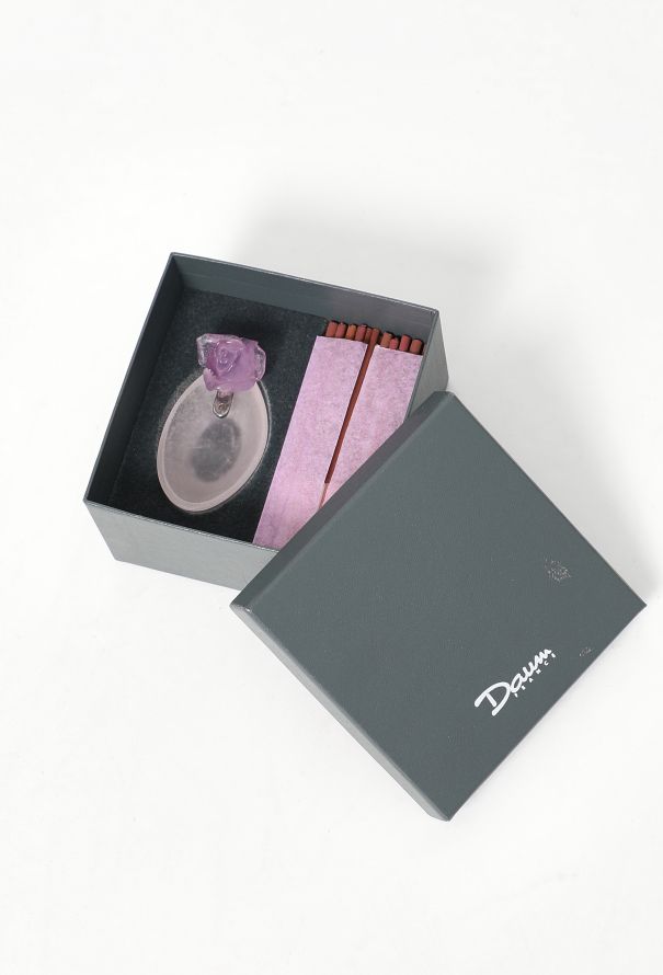 Vintage Objects & Decor Daum Pâte de Verre Incense Holder - 6 Vintage Objects & Decor Daum Pâte de Verre Incense Holder - 6
