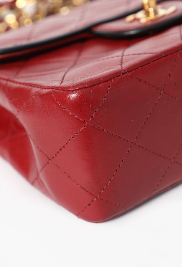 Chanel Mini Square Bicolor Timeless Bag - 7