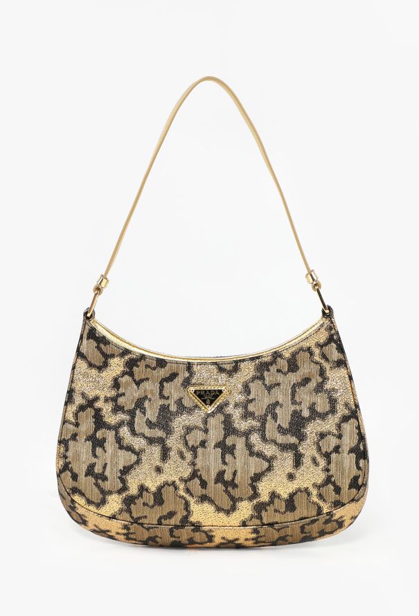 Prada 2021 Brocade Cleo Shoulder Bag - 1