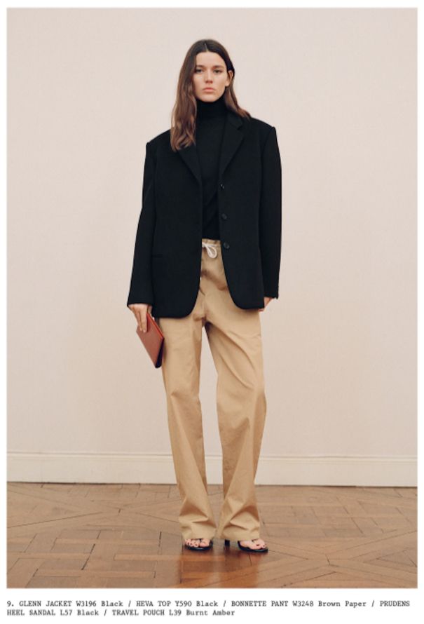 The Row Bonnette Poplin Pants, F/W 2024 - 2