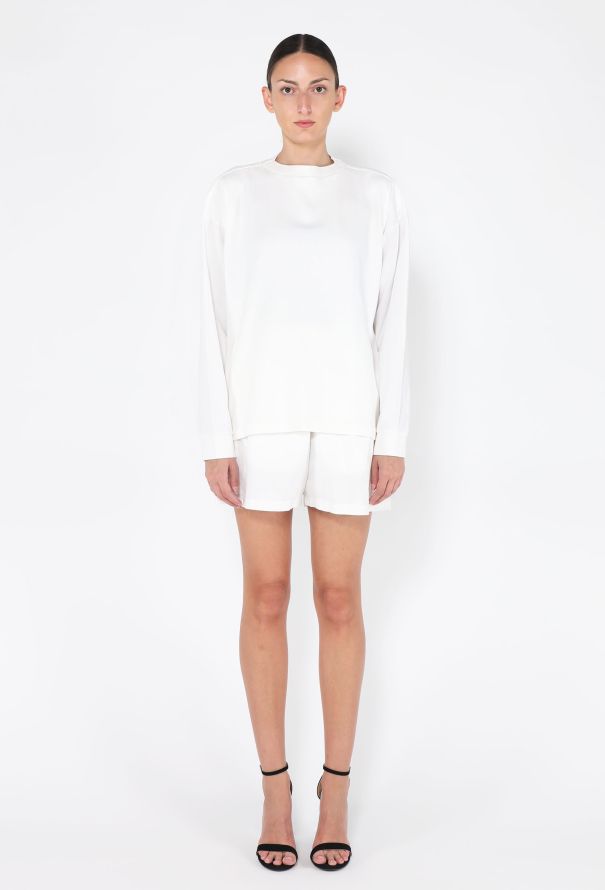 The Row Brushed Cotton Shorts Set, 2021 - 2