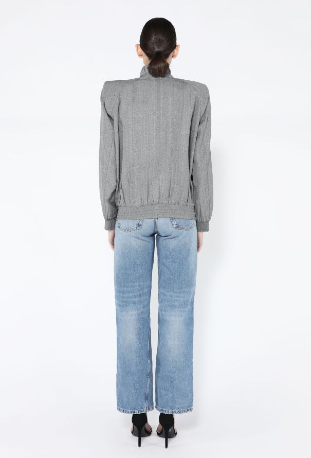 Phoebe Philo 2025 Collection B Lightweight High Neck Jacket - 7