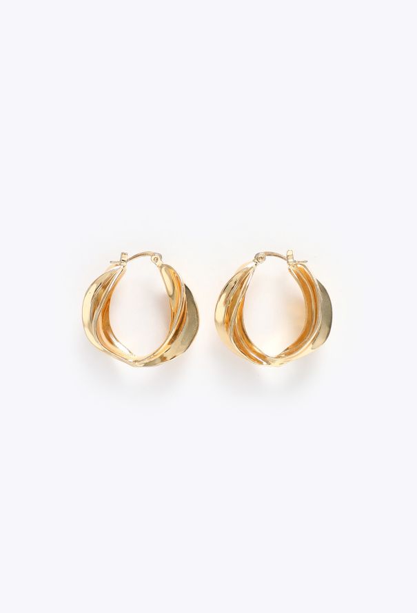 Céline Resort 2018 Twisted Hoop Earrings - 1 Céline Resort 2018 Twisted Hoop Earrings - 1