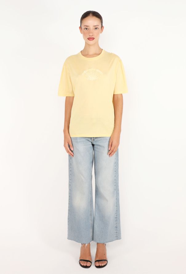 Hermès Vintage Embroidered Cotton T-Shirt - 2