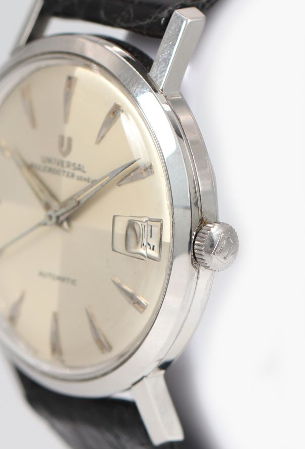 Universal Genève 1960s Polerouter Date Micro-Rotor Watch - 3