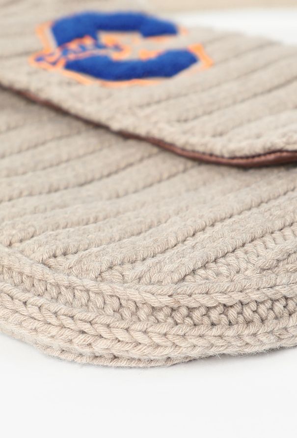Chloé Vintage Collegiate Ribbed Knit Bag - 7