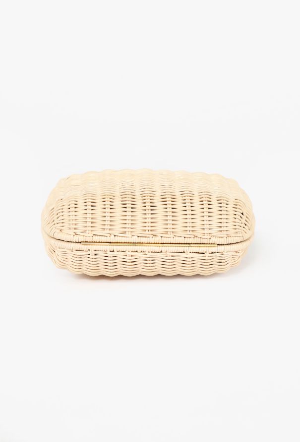 Bottega Veneta Knot Chain Rattan Crossbody Bag, 2024 - 7