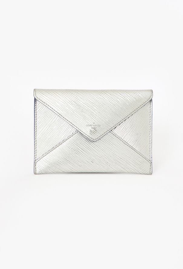 Louis Vuitton Silver Epi Envelope Pouch - 1