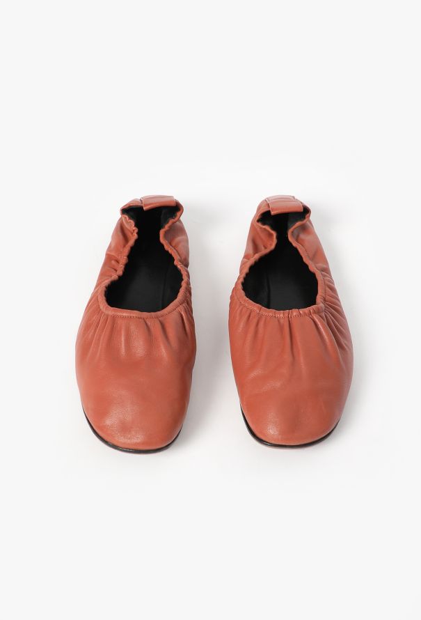 Céline S/S 2015 Leather Ballerina Flats Camel brown - 4 Céline S/S 2015 Leather Ballerina Flats Camel brown - 4