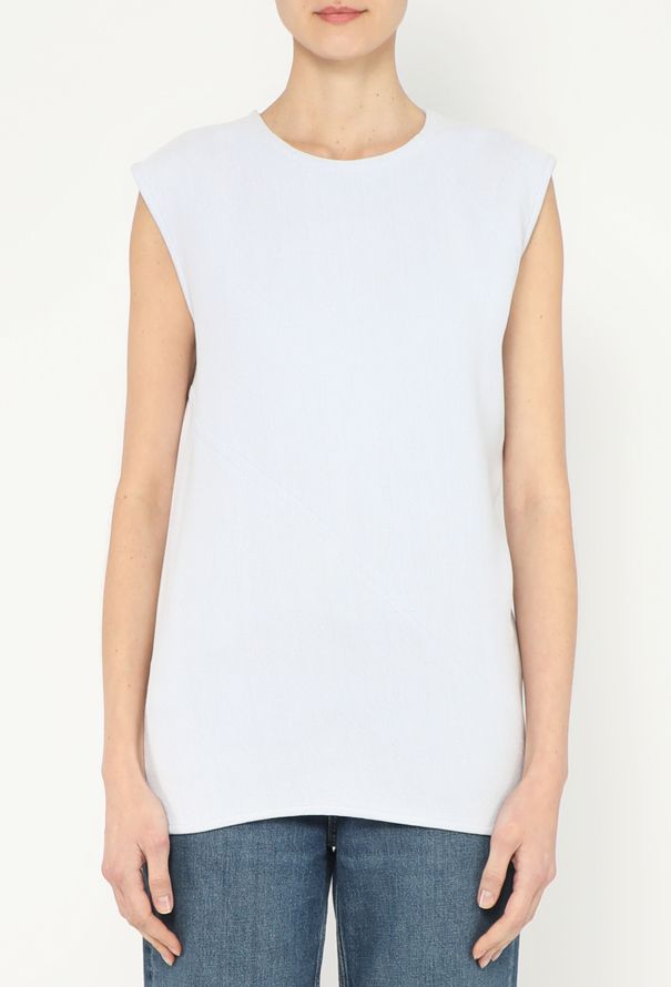 Céline Structured Crêpe Tunic Top - 2