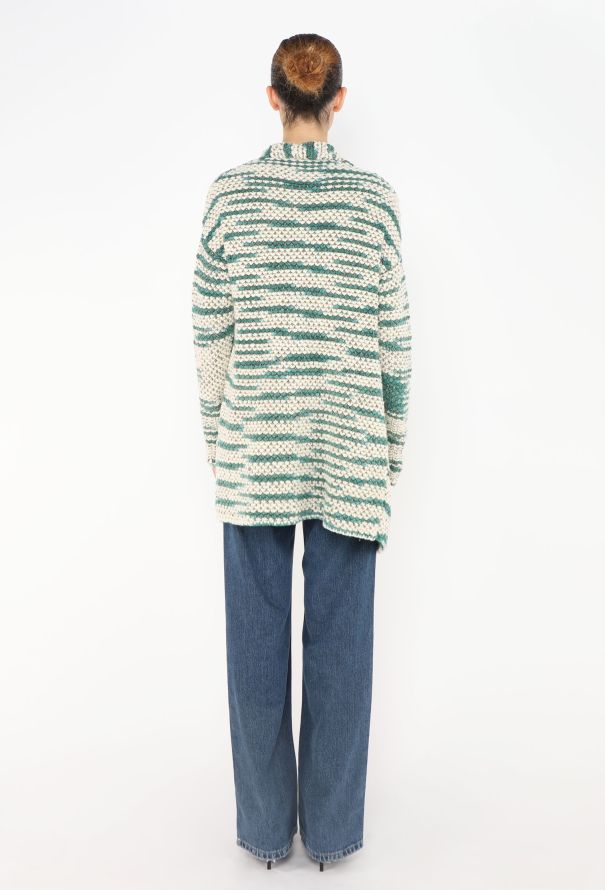 Missoni Iridescent Striped Mohair Cardigan - 5