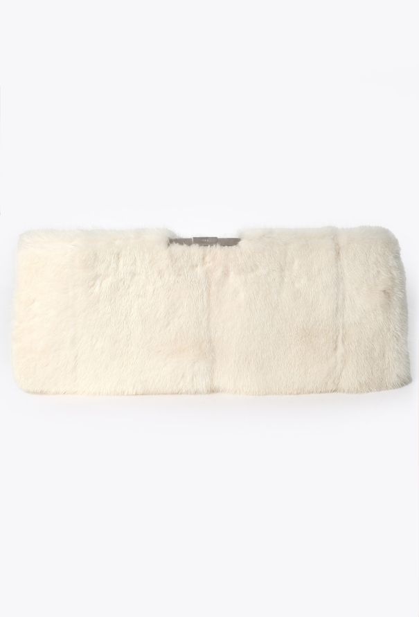 Céline F/W 2012 Mink Fold-Over Clutch - 4
