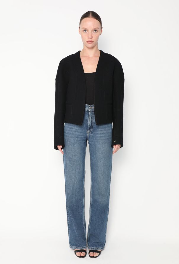 Balenciaga 2006 Felted Cocoon Jacket - 2 Balenciaga 2006 Felted Cocoon Jacket - 2