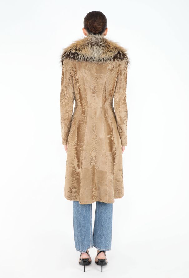 Dior STUNNING F/W 2007 Fox Fur Astrakhan Coat - 6